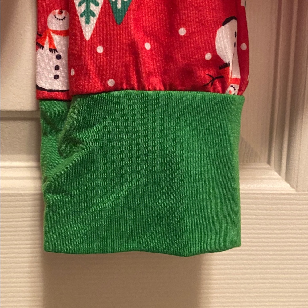 Festive Snowman Women’s Pajama Set…size S - Picture 4 of 5